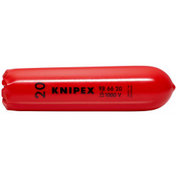 986620 Колпачок защитный самофиксирующийся d=20 мм L=100 мм до 1000В KNIPEX