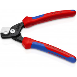 9512160 StepCut® Кабелерез с 2-комп. рукоятками вороненые L=160 мм KNIPEX