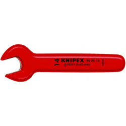 980007 Ключ гаечный рожковый S=7 мм L=105 мм до 1000В KNIPEX