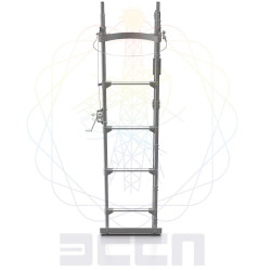 Лестница монтажная ЛС 1,8Н с ЖАЛ и ползунком (ЭССП)