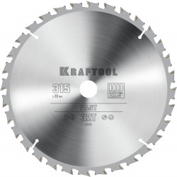 36950-315-30 KRAFTOOL Fast 315х30мм 32Т, диск пильный по дереву