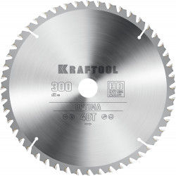 36951-300-32 KRAFTOOL Optima 300х32мм 48Т, диск пильный по дереву