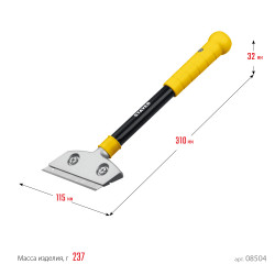 08504 STAYER 100 мм ударный скребок