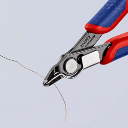 7841125 Electronic Super Knips® бокорезы с 2-комп. рукоятками вороненые 125 mm KNIPEX