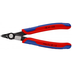 7841125 Electronic Super Knips® бокорезы с 2-комп. рукоятками вороненые 125 mm KNIPEX