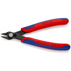 7881125 Electronic Super Knips® бокорезы с 2-комп. рукоятками вороненые 125 mm KNIPEX