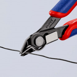 7891125 Electronic Super Knips® бокорезы с 2-комп. рукоятками вороненые 125 mm KNIPEX