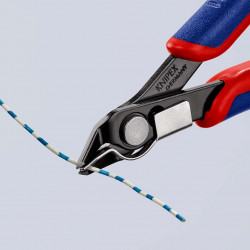 7891125 Electronic Super Knips® бокорезы с 2-комп. рукоятками вороненые 125 mm KNIPEX