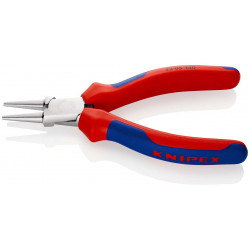 2205140 Круглогубцы с 2-комп. рукоятками хромированные 140 mm KNIPEX