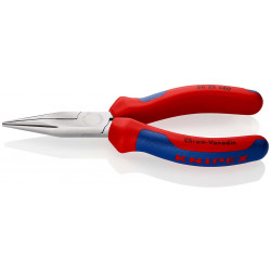 3025140 Длинногубцы с 2-комп. рукоятками хромированные 140 mm KNIPEX