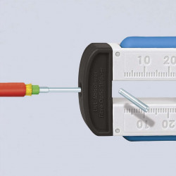 1285110SB Инструмент для зачистки оптоволоконных кабелей 190 mm KNIPEX