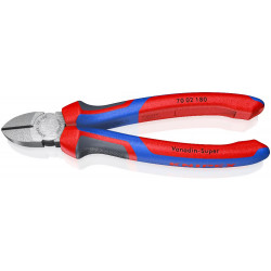 7002180 Бокорезы с 3-комп. рукоятками, фосфатированные, 180 mm KNIPEX