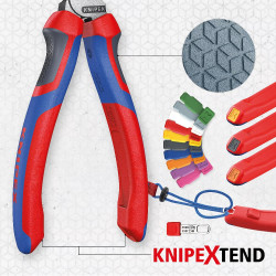 7002180 Бокорезы с 3-комп. рукоятками, фосфатированные, 180 mm KNIPEX