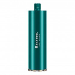 29825-132 Алмазная коронка по железобетону KRAFTOOL DIAMOND 132 мм (450 мм, 1 1/4″, лазерная сварка сегментов)