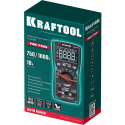 59852 Цифровой мультиметр KRAFTOOL KM-700