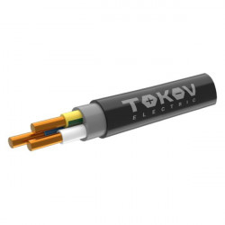 Кабель TOKOV ELECTRIC ППГнг(А)-HF 3х1.5 ОК (N PE) 0.66кВ (уп.100м) ТХМ00409105