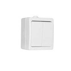 Выключатель 2-кл. ОП Аллегро 10А IP54 бел. UNIVersal 5563491