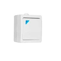 Выключатель 1-кл. ОП Аллегро 10А IP54 с подсветкой бел. UNIVersal 5563477