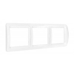 Рамка 3-м Валери гор. бел. UNIVersal ВР003Г