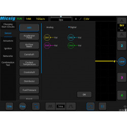 Осциллограф для автосервиса цифровой Micsig SATO1004 планшетный
