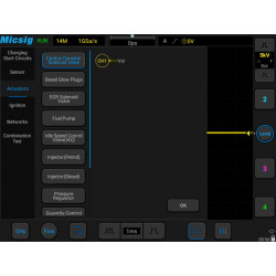 Осциллограф для автосервиса цифровой Micsig SATO1004 планшетный