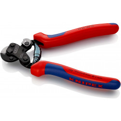 9562160TC Тросорез для шинного корда с 2-комп. рукоятками вороненые 160 mm KNIPEX