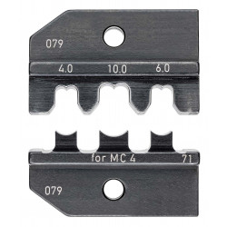 974971 Матрица опрессовочная для штекеров Solar MC4 (Multi-Contact) KNIPEX