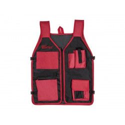 Жилет монтажника WORTEX GR 5060 (Нейлон, 530х660, 9 отсеков переноски инструмента) 0323172