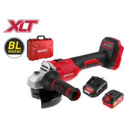 Аккум. углошлифмашина WORTEX LX CAG 1812-1 E в чем. ALL1 XLT SET БЕСЩЕТ., 18 В, 125 мм, 8000 об/м (рег. об.) 0329192