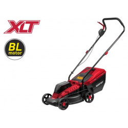Газонокосилка аккумуляторная WORTEX CLM 3336 в кор. ALL1 XLT SOLO БЕСЩЁТ.ДВИГ., 18В+18В, шир.330 мм (БЕЗ АКБ И ЗУ, выс. 30-75 мм, травосборник 30 л) 0334248