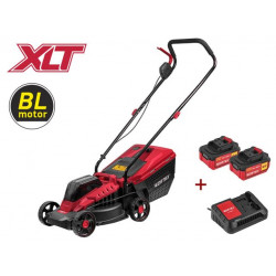 Газонокосилка аккумуляторная WORTEX CLM 3336 ALL1 XLT SET БЕСЩЁТ.ДВИГ., 18В+18В, 2акб, 4Ач, шир.3 (выс. 30-75 мм, травосборник 30 л) 0334249