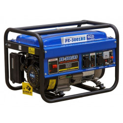 Электростанция (генератор бензиновый) ECO PE-3001RS (2.5 кВт, 230 В, бак 15.0 л, вес 36.5 кг) PE-3001RS