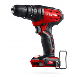 ДШУ-40 Ударная дрель-шуруповерт ЗУБР 20 В, 40 Н·м, без АКБ (LMS)