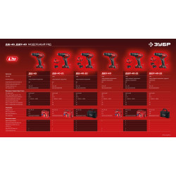 ДШУ-40-21 Ударная дрель-шуруповерт ЗУБР 20 В, 40 Н·м, 1 АКБ LMS (2 А·ч)