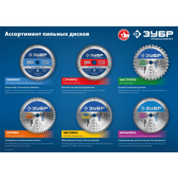 36907-200-32-60 Диск пильный ЗУБР ''ЭКСПЕРТ'' ''Точный-МУЛЬТИ рез'' по алюминию, ламинату, пластику, ДСП, 200х32мм, 60Т