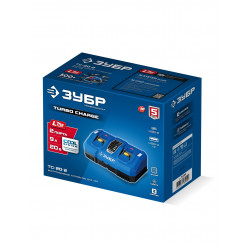 Зарядное устройство для LMS АКБ, ЗУБР Turbo CHARGE, 20 В, 2 порта, 2 х 9 А, ПРОФЕССИОНАЛ TC-20-2