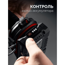 Бесщеточный ударный винтоверт ЗУБР 20 В, 180 Н·м, 1 АКБ LMS (2 А·ч), сумка ВБУ-180-21