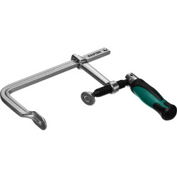 Цельнокованая струбцина F KRAFTOOL Forge FF-160/80, 80 х 160 мм 32014-080-160