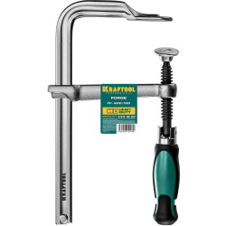 Цельнокованая струбцина F KRAFTOOL Forge FF-200/100, 100 х 200 мм 32014-100-200
