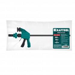 Вертикальная быстрозажимная струбцина пистолетного типа KRAFTOOL KRAFTFLEX GDH-300/60 в отверстия 20 мм 32801