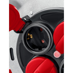 Силовой удлинитель на стальной катушке KRAFTOOL КГ 3х2.5 50м 4000Вт IP44, HEAVY DUTY 55086-50_z01