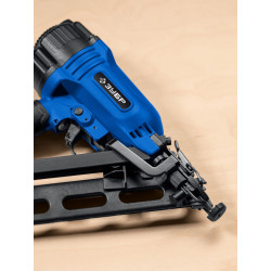 Пневматический финишный нейлер ЗУБР DA34-64, для реечных гвоздей ЗУБР 15Ga, DA34 (32-64 мм) ПРОФЕССИОНАЛ 31926