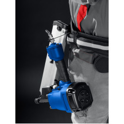 Пневматический нейлер ЗУБР SN34-90A, для реечных гвоздей ЗУБР SN34/D34 (50-90 мм) ПРОФЕССИОНАЛ 31925