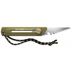 Многоцелевой нож со сменным лезвием OLFA WORKS BK1 BUSHCRAFT KNIFE OW-BK1-OD