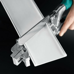 Удлиненные угловые ножницы KRAFTOOL PELIKAN 120 до 120 мм, для пластмассовых и резиновых профилей 23370