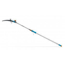 Телескопический высоторез с пилой GRINDA GX-4000, длина 2-2,8 м, пила 350мм, рез до 30 мм, лезвия из нержавеющей стали, PROLine 424530