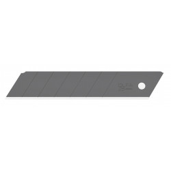 Лезвие OLFA ″EXCEL BLACK″ сегментированное, 20 шт, 25 мм в пластиковом кейсе OL-HBB-20