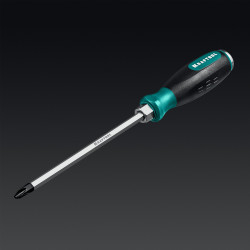 Ударная отвертка KRAFTOOL IMPACT PH 4, сквозной стержень Cr-Mo 250034-4