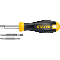Комбинированная отвертка STAYER HERCULES 6-in-1, 2517