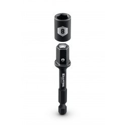 Бита KRAFTOOL Impact Pro Nut-driver с торцовой головкой, магнитная, L=69мм, хвостовик E 1/4'', 8мм, 1шт 26371-08